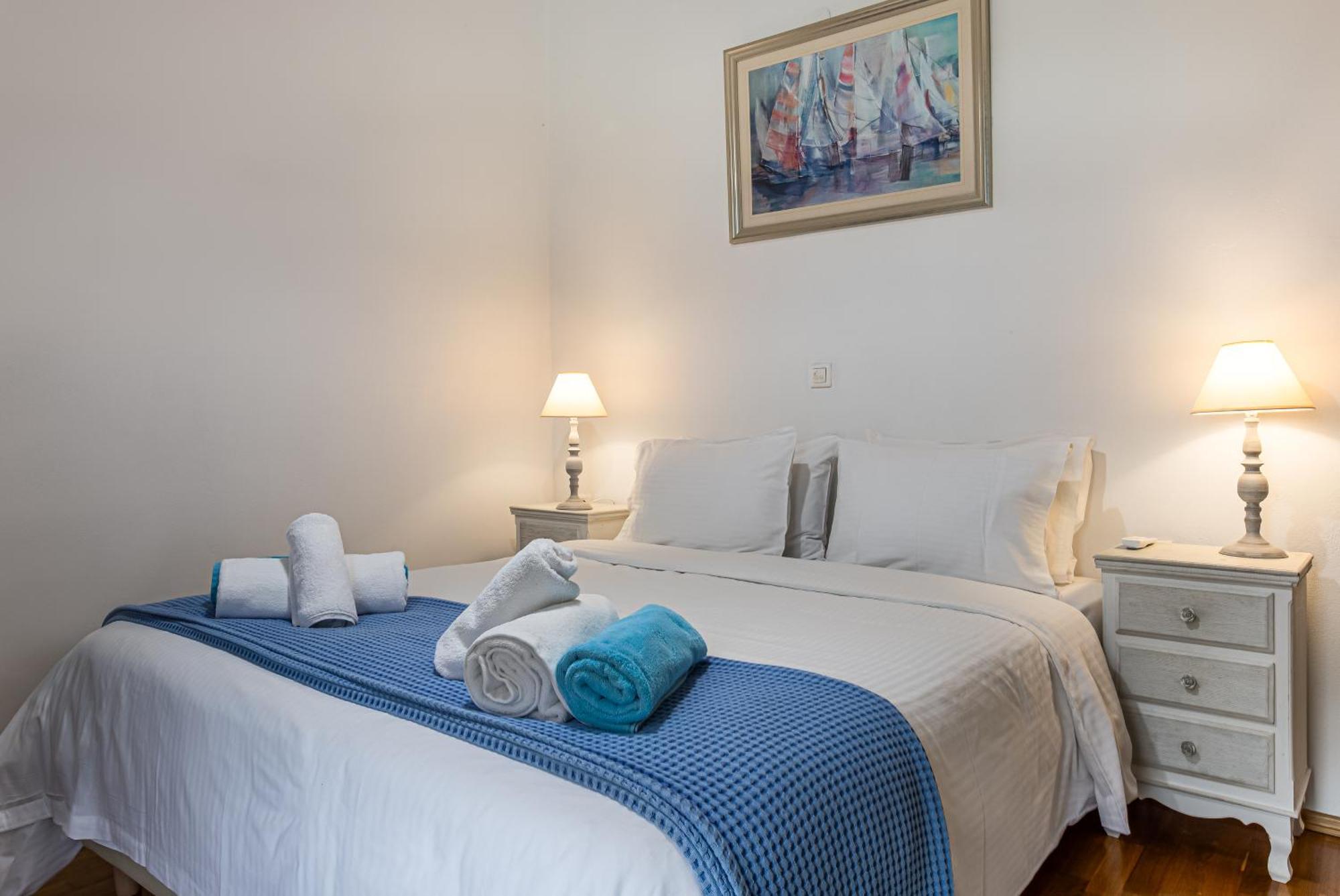 Dimitra Apartment With Private Pool And Sea View -The Ground Floor Of A Two Storey Building Даратсо Экстерьер фото